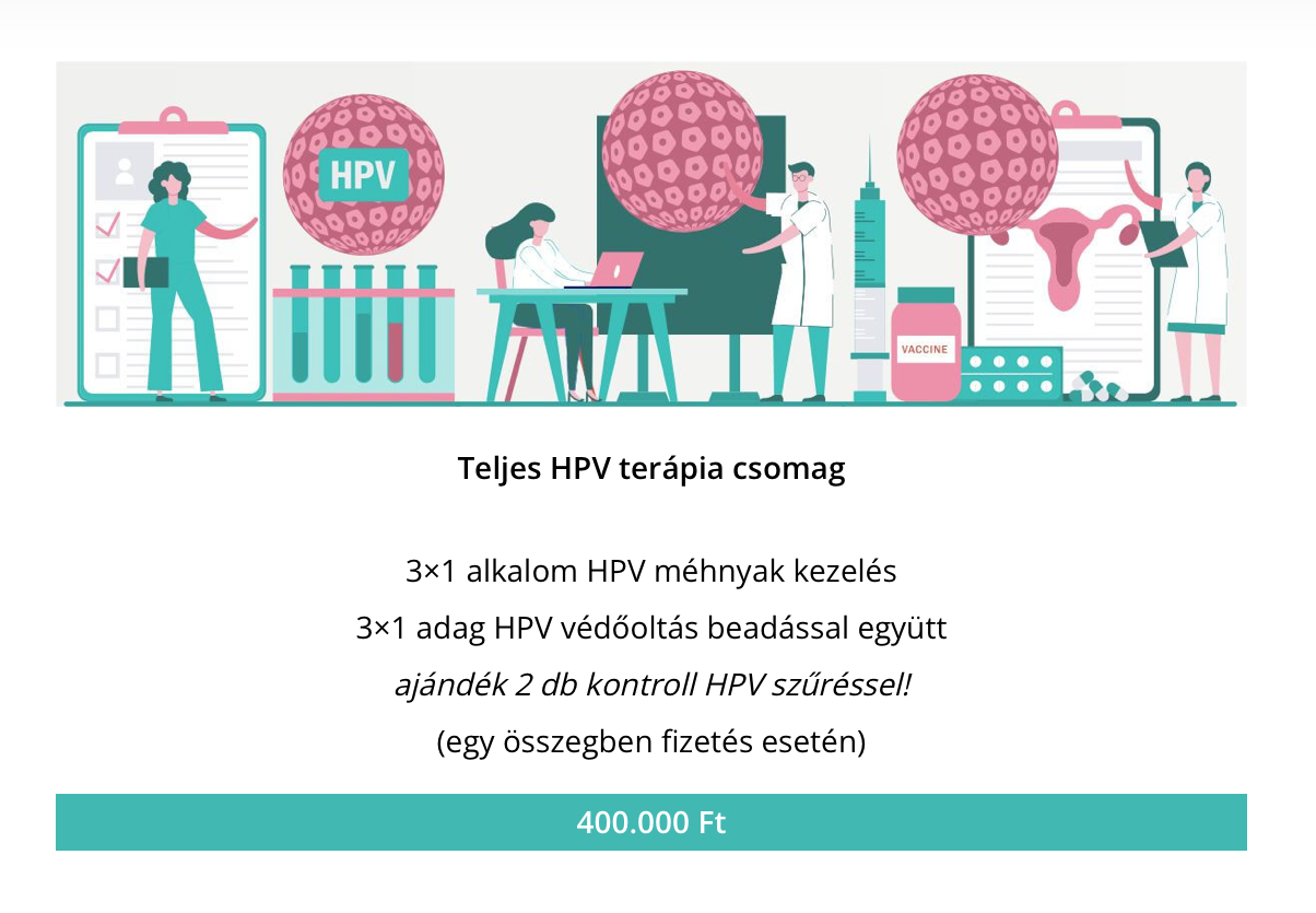 HPV full terapia 400ezer ft